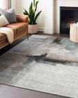 LOOMLAN Rugs Tint Brown Washable Indoor-Outdoor Rug