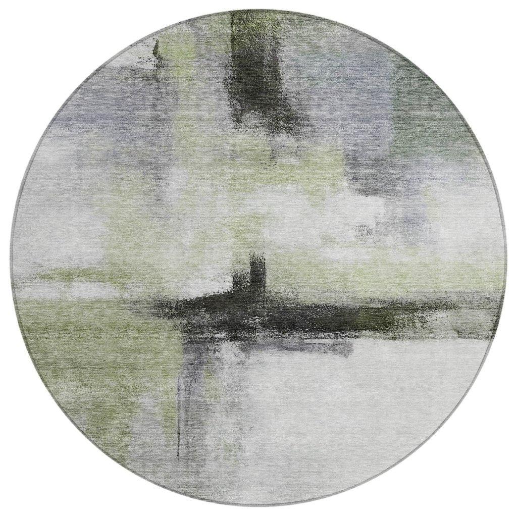 LOOMLAN Rugs Tint Green Washable Indoor-Outdoor Rug
