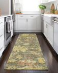 LOOMLAN Rugs Tirana Aloe Washable Indoor-Outdoor Rug
