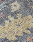 LOOMLAN Rugs Tirana Blue Washable Indoor-Outdoor Rug