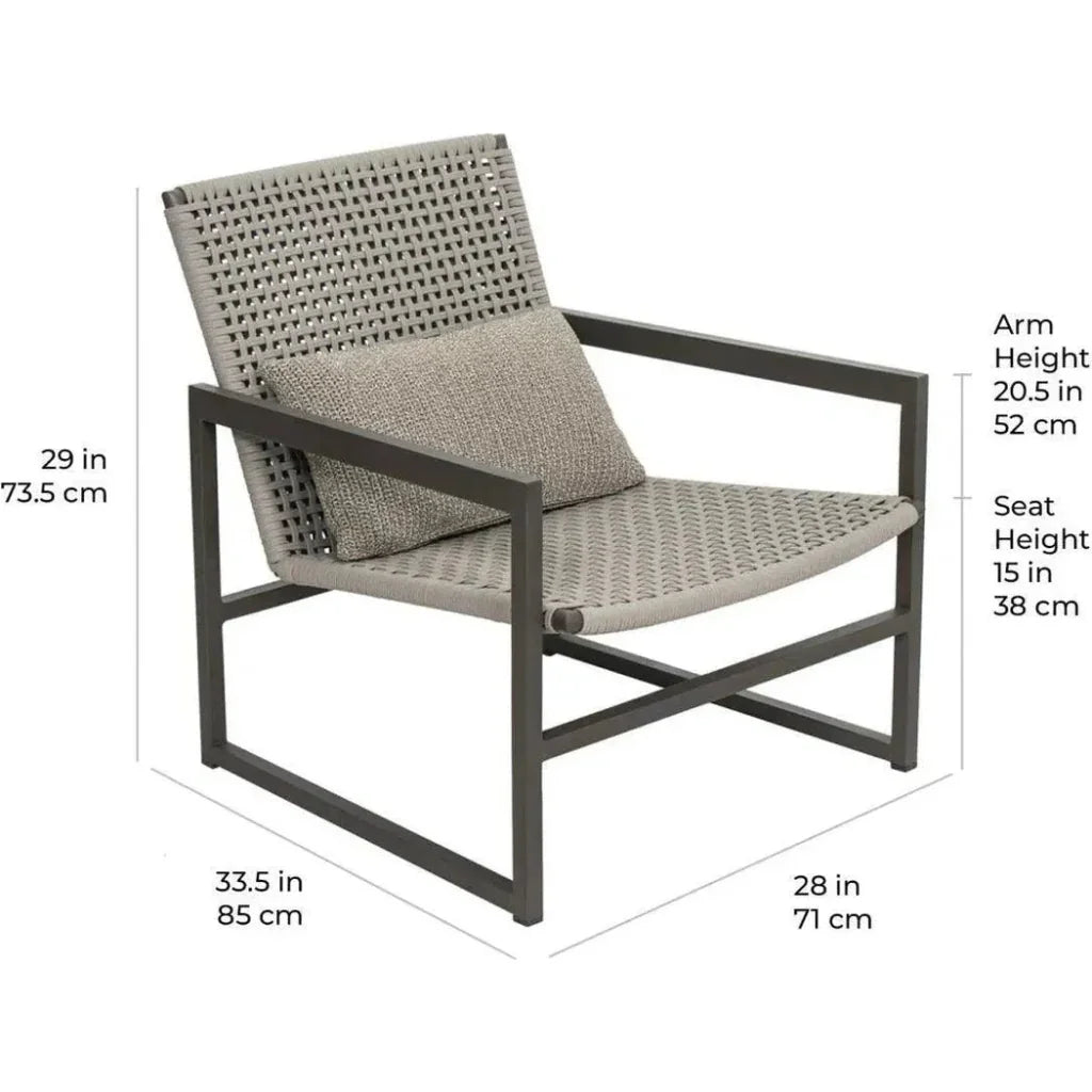 Seasonal Living Torres Strait Lounge Chair - Nut Brown Outdoor