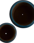 Emissary Torus Round Ceramic Planter