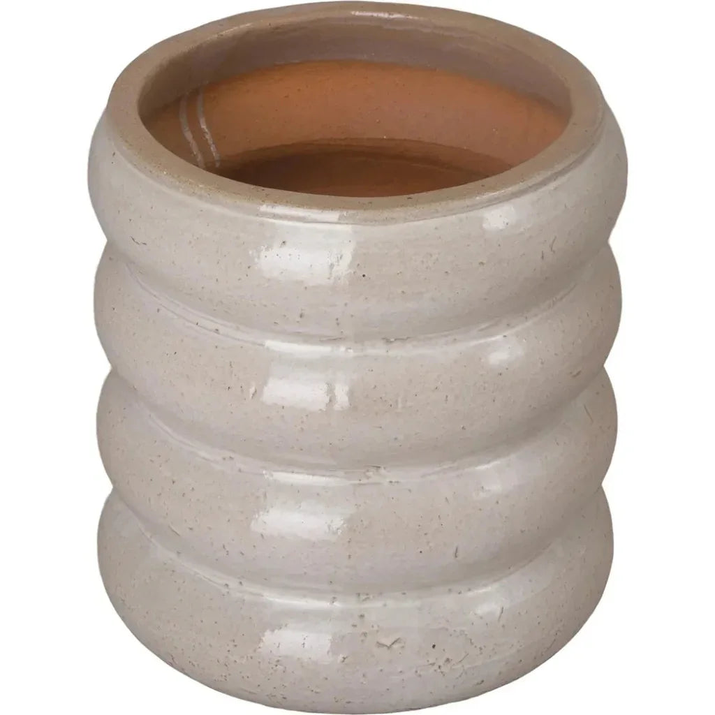 Emissary Torus Round Ceramic Planter