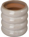 Emissary Torus Round Ceramic Planter