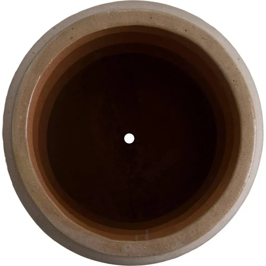 Emissary Torus Round Ceramic Planter