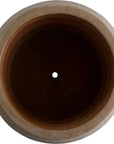 Emissary Torus Round Ceramic Planter