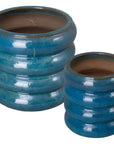 Emissary Torus Round Ceramic Planter