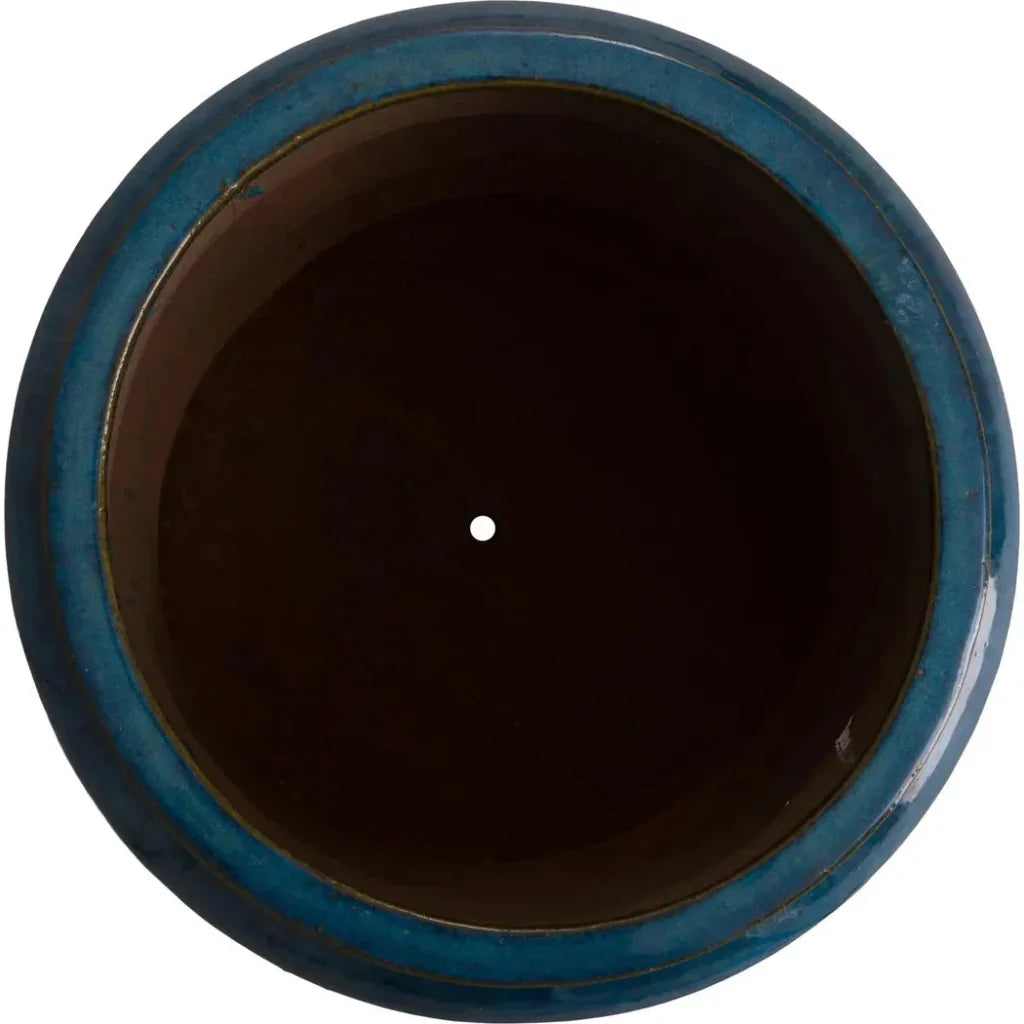 Emissary Torus Round Ceramic Planter