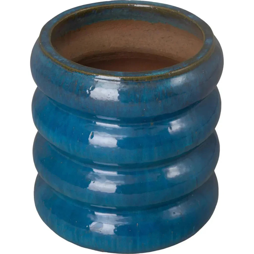 Emissary Torus Round Ceramic Planter