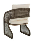 Toulon Dining Chair Stinson Cream Outdoor - LOOMLAN - SUNPAN - Outdoor Dining Chairs