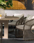 Toulon Dining Chair Stinson Cream Outdoor - LOOMLAN - SUNPAN - Outdoor Dining Chairs