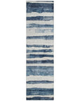 LOOMLAN Rugs Tramma Blue Washable Indoor-Outdoor Rug