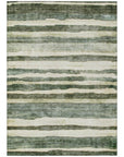 LOOMLAN Rugs Tramma Green Washable Indoor-Outdoor Rug