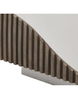 Seasonal Living Tranquility Rectangle White Outdoor Coffee Table