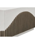 Seasonal Living Tranquility Rectangle White Outdoor Coffee Table