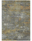 LOOMLAN Rugs Trazia Gold Washable Indoor-Outdoor Rug