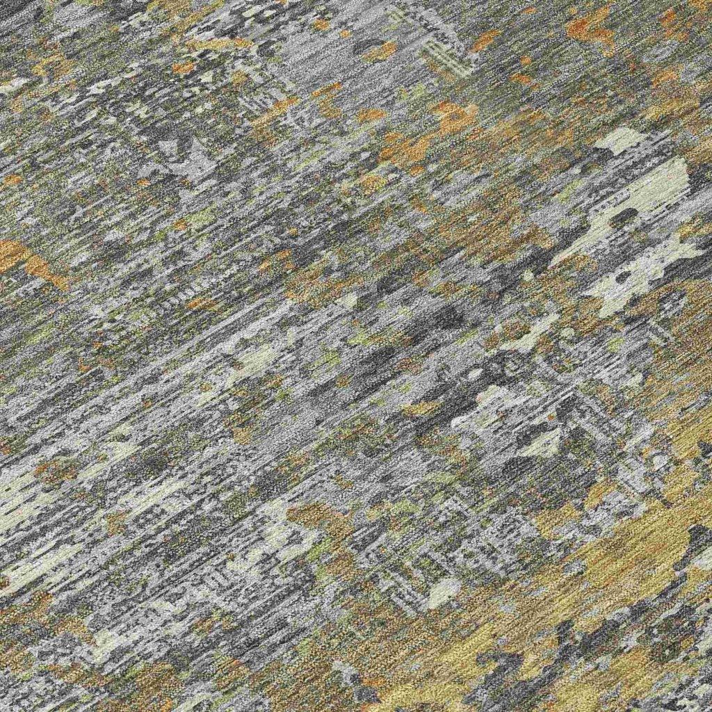 LOOMLAN Rugs Trazia Gold Washable Indoor-Outdoor Rug