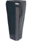Handcrafted Ceramic Triangle Outdoor Pot