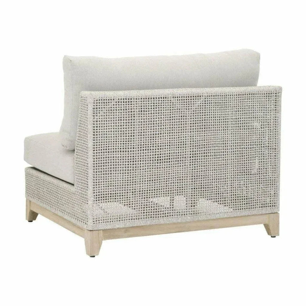 Tropez Outdoor Modular Chair Rope &amp; Teak - LOOMLAN - Essentials For Living - Outdoor Modulars