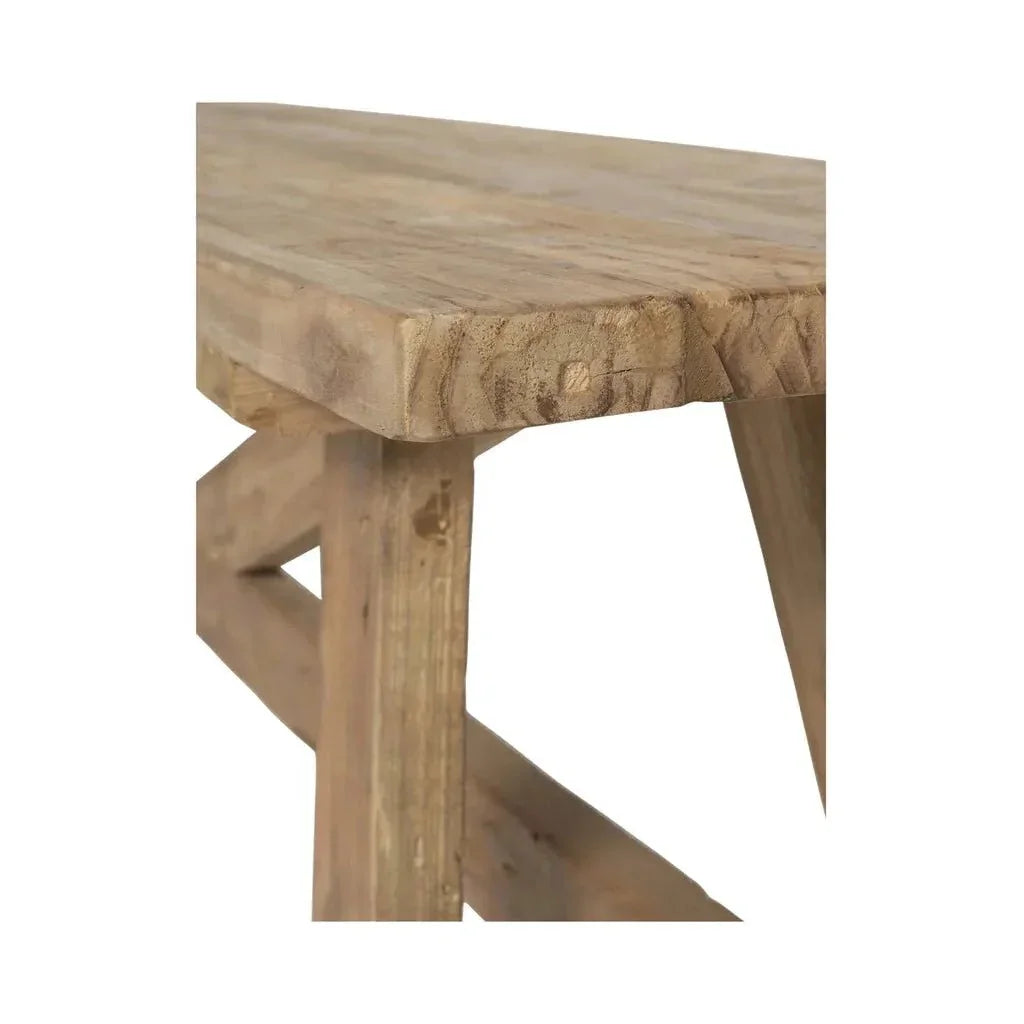 Artesia Tucker Natural Wooden Outdoor Bench