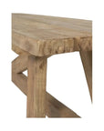 Artesia Tucker Natural Wooden Outdoor Bench