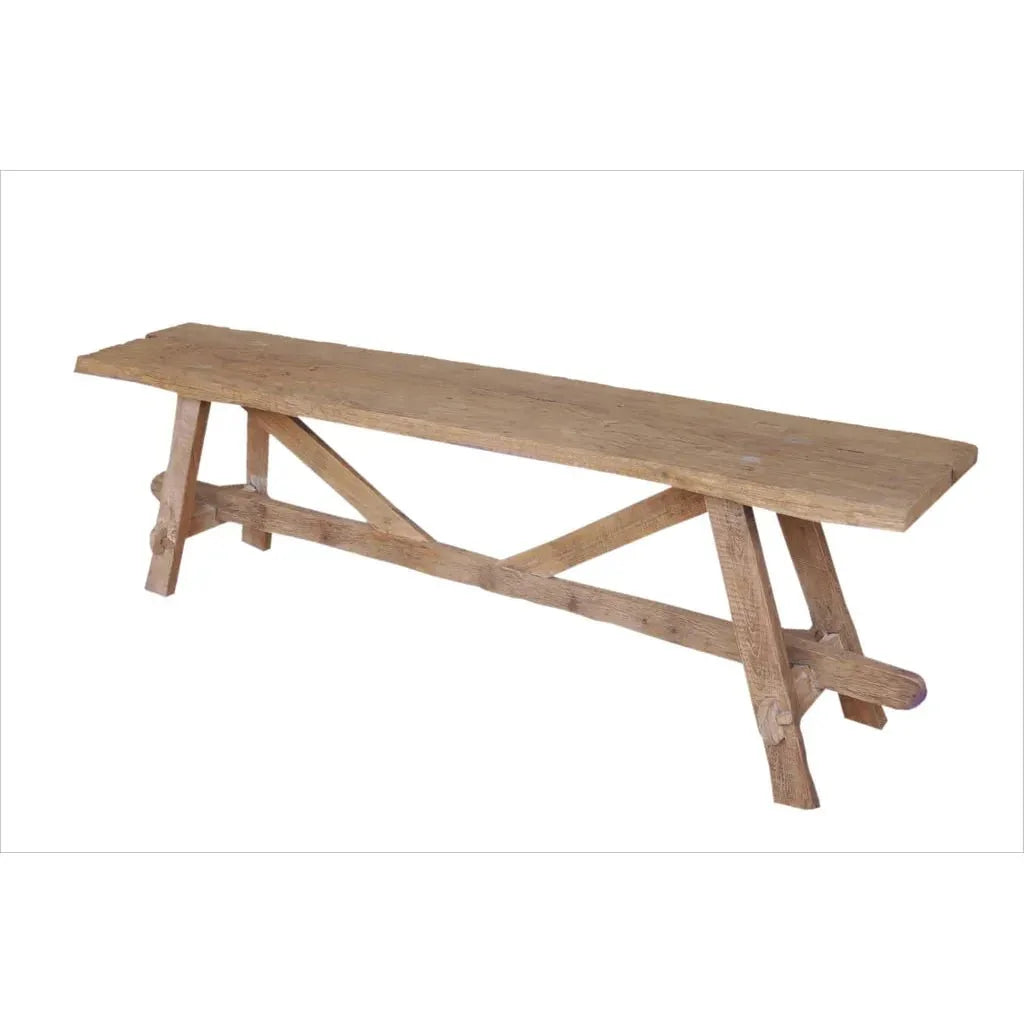 Artesia Tucker Natural Wooden Outdoor Bench