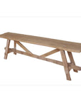Artesia Tucker Natural Wooden Outdoor Bench