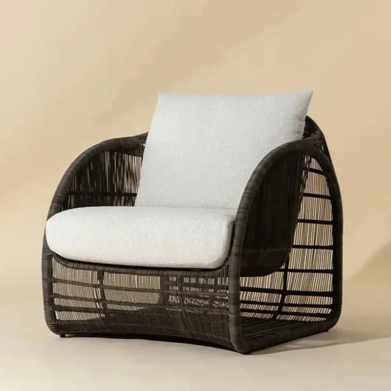 Tulum Performance Fabric Outdoor Lounge Chair - LOOMLAN - SUNPAN - Outdoor Lounge Chairs