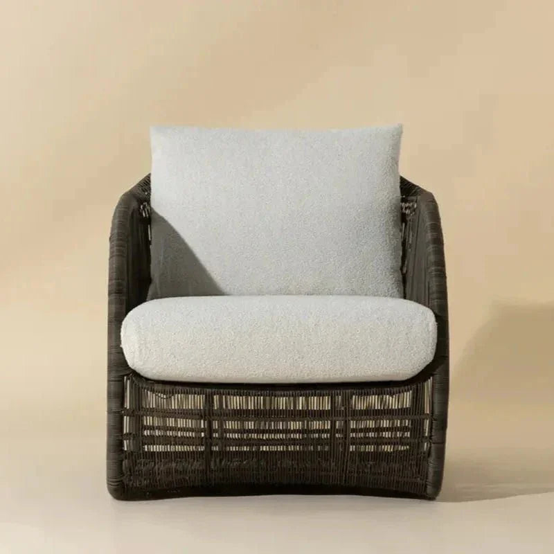 Tulum Performance Fabric Outdoor Lounge Chair - LOOMLAN - SUNPAN - Outdoor Lounge Chairs