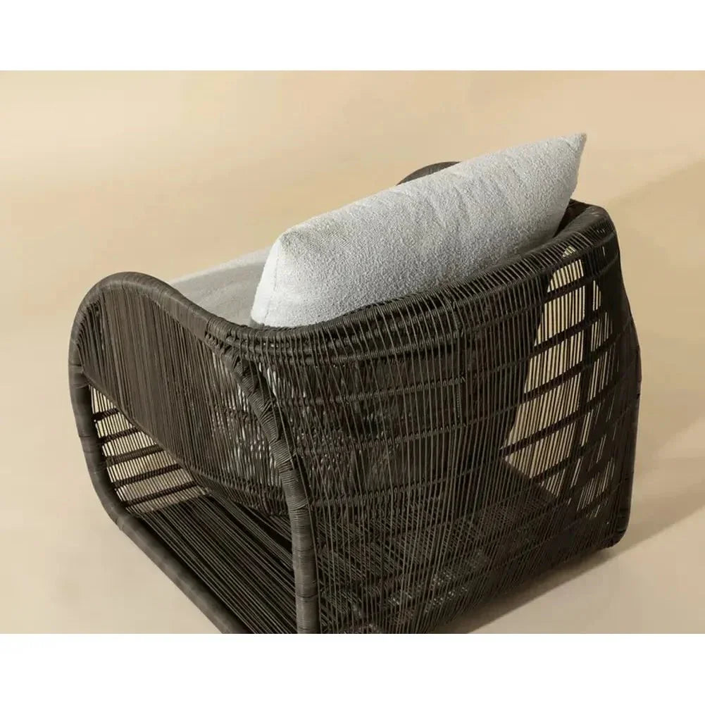 Tulum Performance Fabric Outdoor Lounge Chair - LOOMLAN - SUNPAN - Outdoor Lounge Chairs