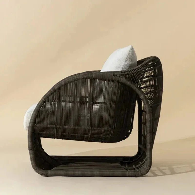 Tulum Performance Fabric Outdoor Lounge Chair - LOOMLAN - SUNPAN - Outdoor Lounge Chairs
