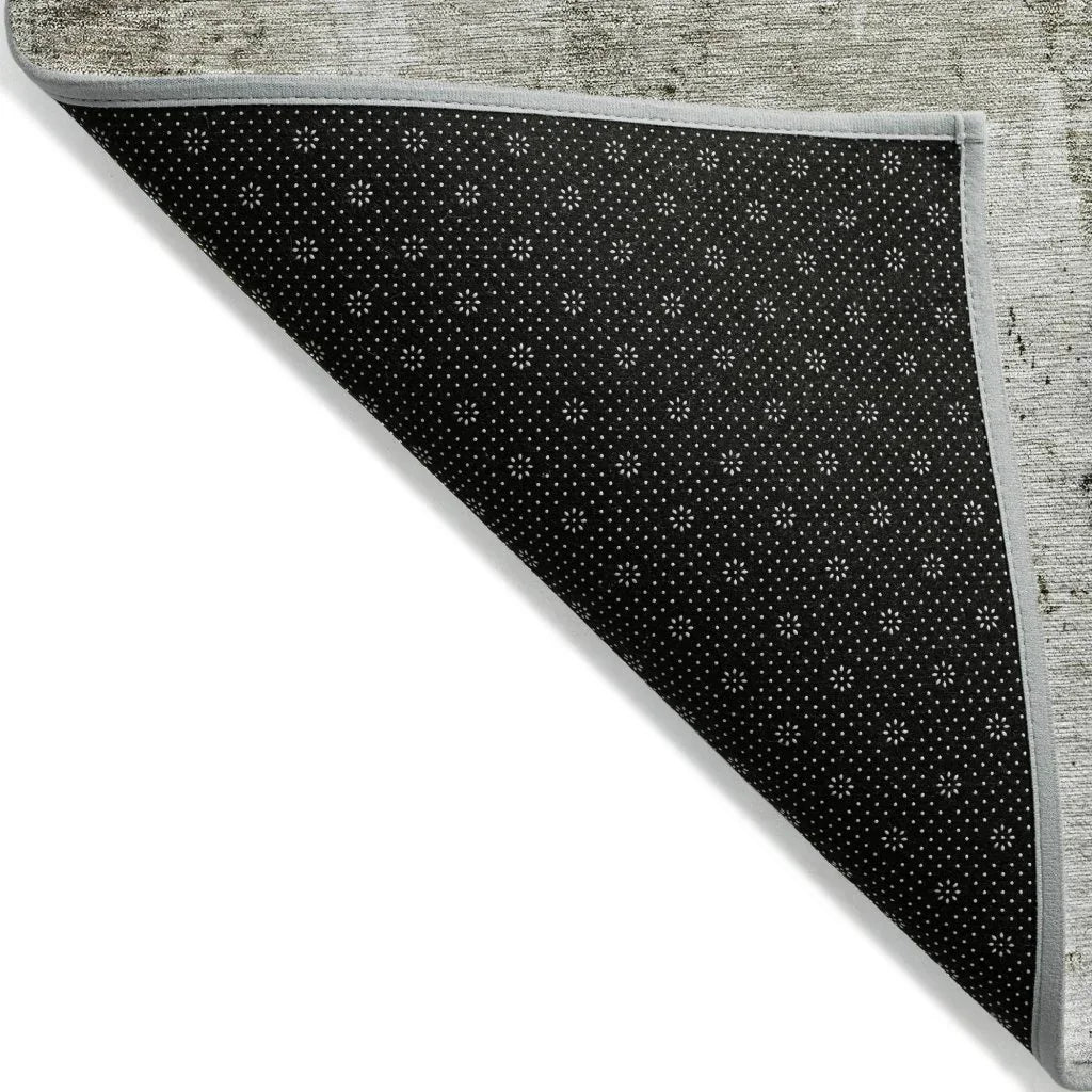 LOOMLAN Rugs Tundra Brown Washable Indoor-Outdoor Rug
