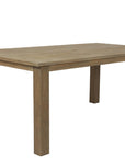 Coastal Teak Modern Outdoor Dining Table