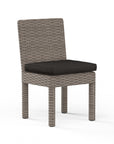 Coronado Sunbrella Armless Outdoor Dining Chair 2PC