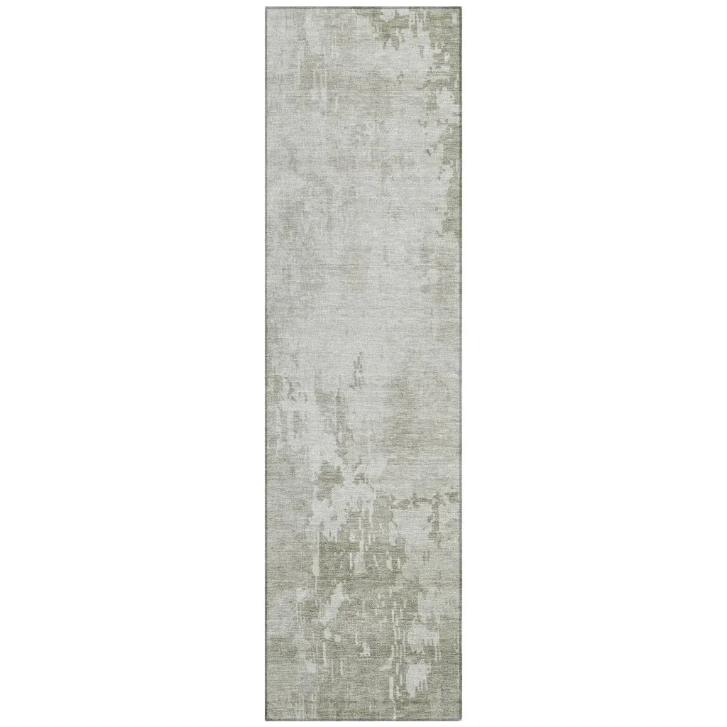 LOOMLAN Rugs Uma Ivory Washable Indoor-Outdoor Rug