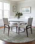 LOOMLAN Rugs Uma Ivory Washable Indoor-Outdoor Rug