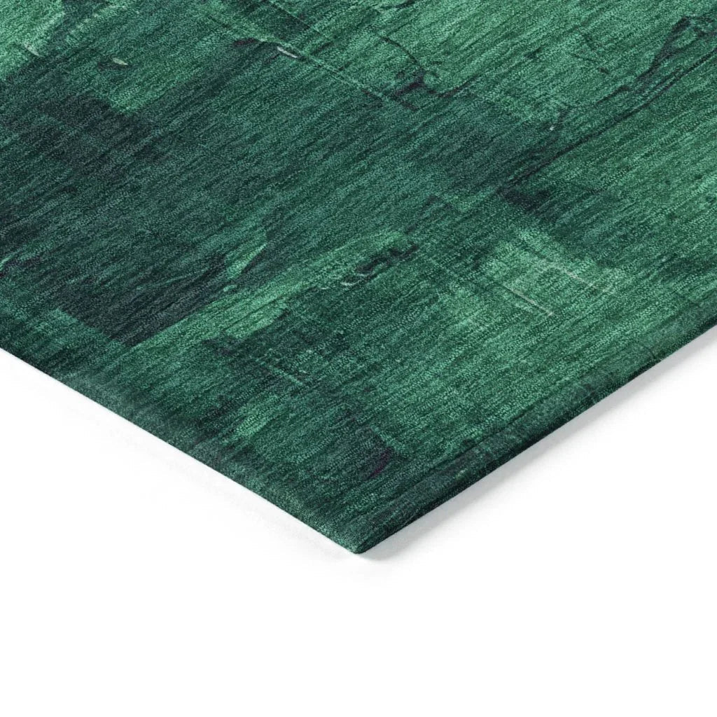 LOOMLAN Rugs Umberelle Purple Washable Indoor-Outdoor Rug