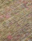 LOOMLAN Rugs Umbrea Green Washable Indoor-Outdoor Rug