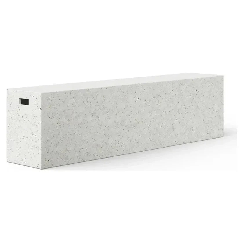 Una Concrete Made Elegant Outdoor Bench - LOOMLAN - Urbia - Outdoor Benches