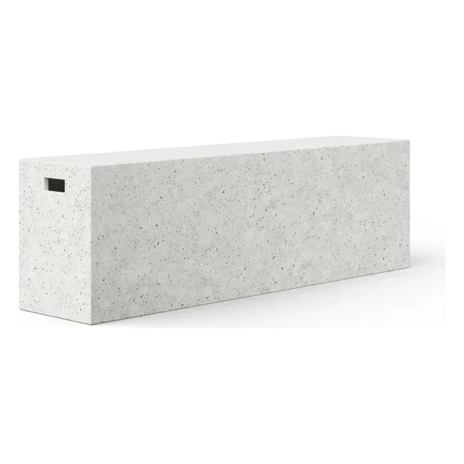 Una Concrete Made Elegant Outdoor Bench - LOOMLAN - Urbia - Outdoor Benches