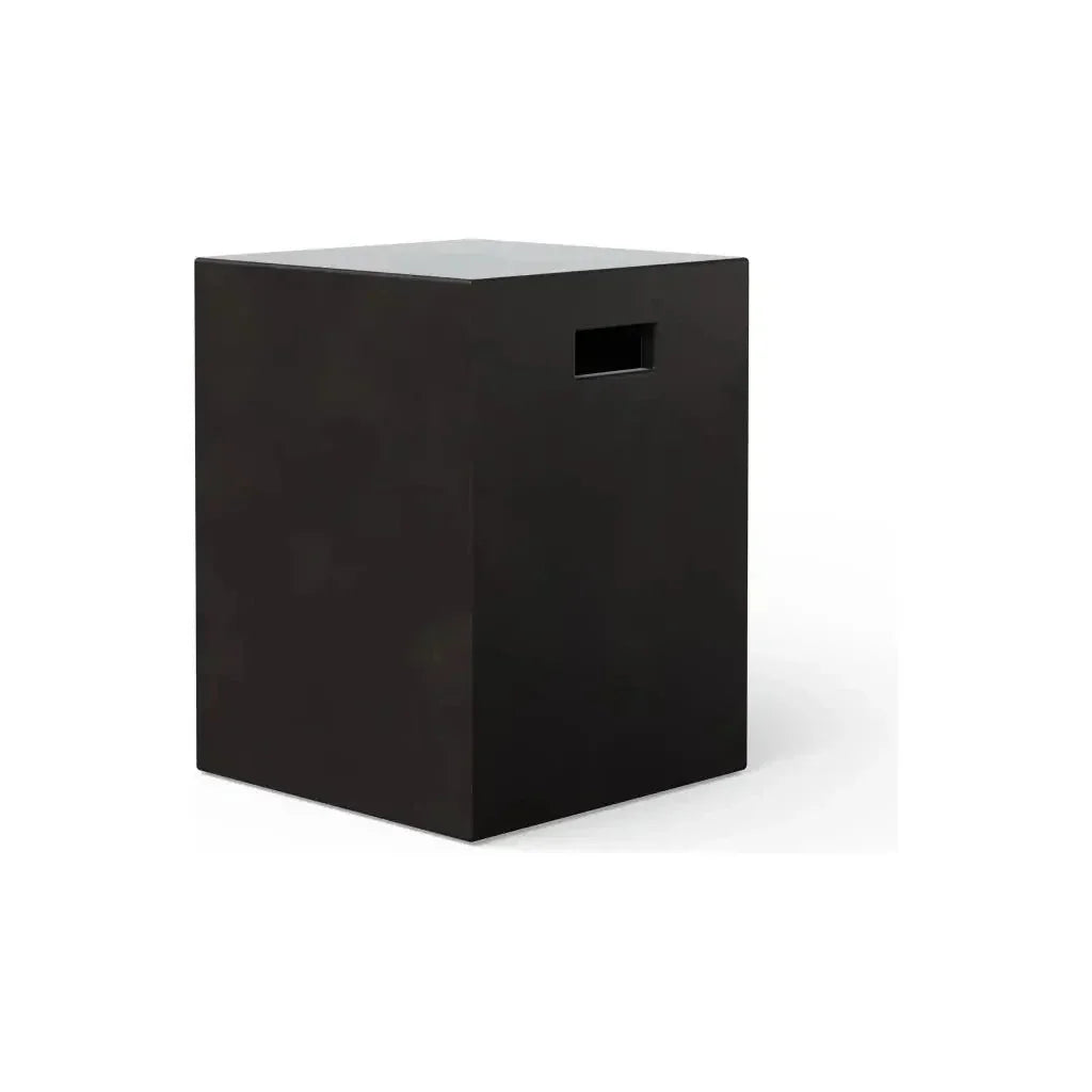 Una Concrete Made Outdoor Stool - LOOMLAN - Urbia - Garden Stools