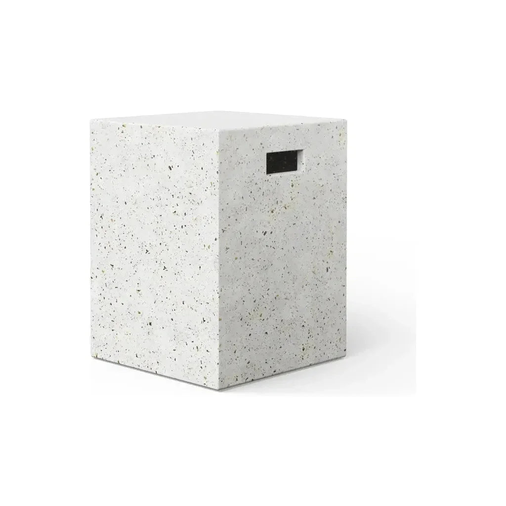 Una Concrete Made Outdoor Stool - LOOMLAN - Urbia - Garden Stools
