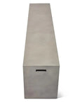Una Concrete Outdoor Dark Grey Bench - LOOMLAN - Urbia - Outdoor Benches