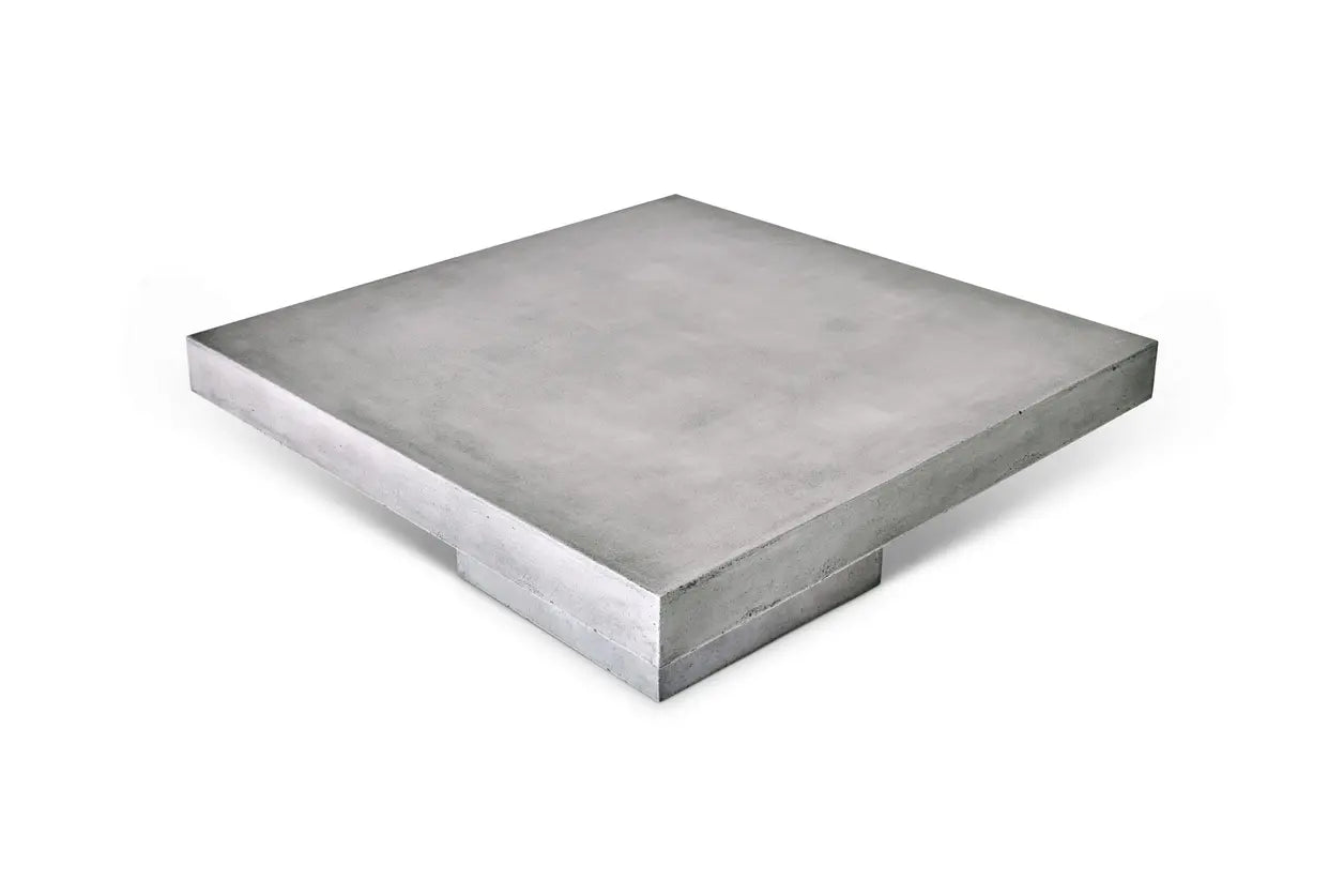 Una Concrete Outdoor Square Coffee Table