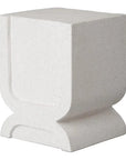 Emissary Uri 18 in. Square Terrazzo Garden Stool
