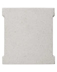 Emissary Uri 18 in. Square Terrazzo Garden Stool