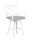 Bristol Sunbrella Swivel Outdoor Barstool