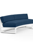 Newport Sunbrella Outdoor Curved Sofa