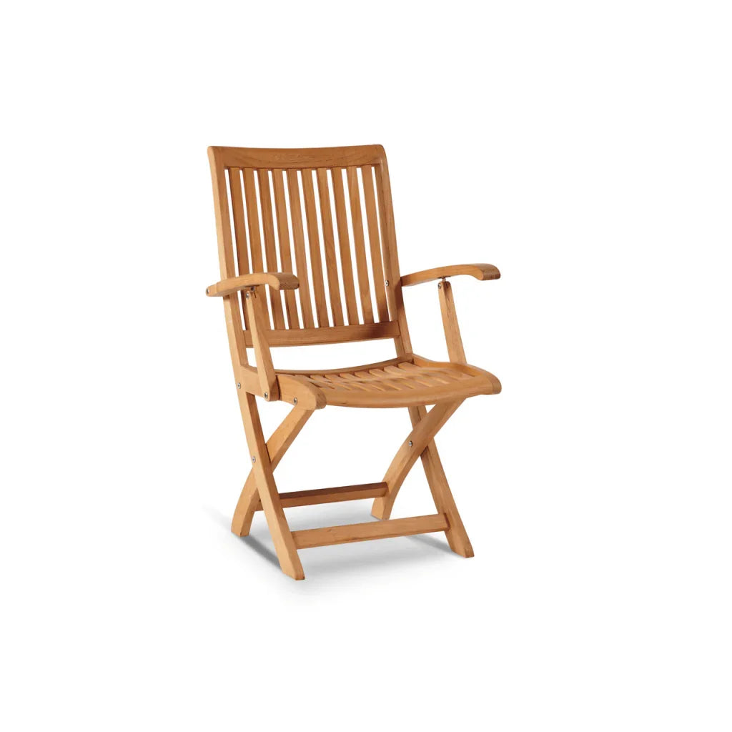 Valencia Teak Oudoor Round Bistro Set 3PC - LOOMLAN - HiTeak - Outdoor Bistro Sets