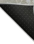 LOOMLAN Rugs Vantar Brown Washable Indoor-Outdoor Rug